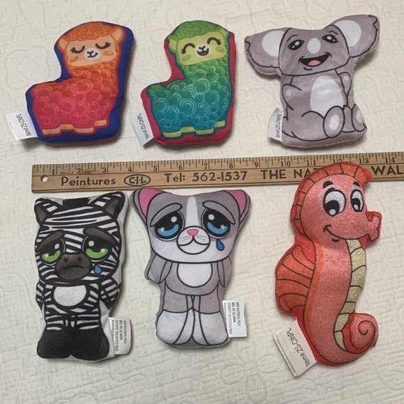 18 Food/Animal Printed Fabric Plushies - Picture 5 of 9
